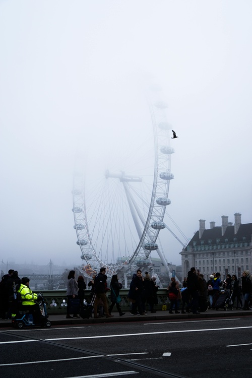 The London Eye Ferris wheel